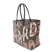 将图像加载到图库查看器中，GOYARD Saint Louis Letters Camouflage 2023 Limited Edition Black/Pink/Brown/Beige Leather PVC Size PM
