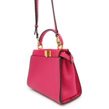 将图像加载到图库查看器中，FENDI Selleria Peekaboo 2wayBag Pink8BN244 Leather Size Mini

