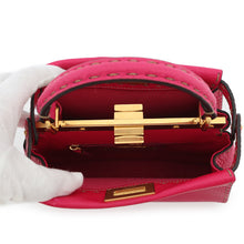 将图像加载到图库查看器中，FENDI Selleria Peekaboo 2wayBag Pink8BN244 Leather Size Mini
