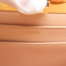将图像加载到图库查看器中，FENDI Peekaboo I see you Pink8BN327 Leather Size Small
