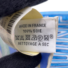 Load image into Gallery viewer, HERMES Carre Chevaloscope Neon CHEVALOSCOPE NEON Size 45 Blue Lavande/Blanc Silk100%
