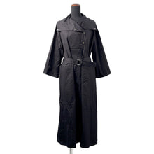 将图像加载到图库查看器中，HERMES Loose dress with belt Size 34 BlackH5H0543DV0234 Cotton100%
