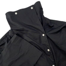 将图像加载到图库查看器中，HERMES Loose dress with belt Size 34 BlackH5H0543DV0234 Cotton100%
