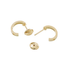 将图像加载到图库查看器中，CARTIER Love Hoop Earrings Size SmallB8028800 18K Yellow Gold
