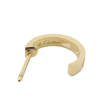 将图像加载到图库查看器中，CARTIER Love Hoop Earrings Size SmallB8028800 18K Yellow Gold
