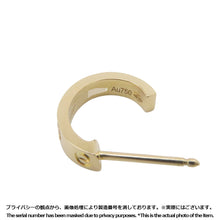将图像加载到图库查看器中，CARTIER Love Hoop Earrings Size SmallB8028800 18K Yellow Gold
