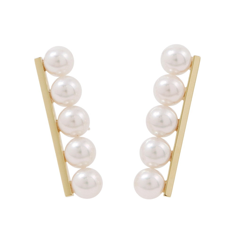 TASAKI Balance Plus EarringE-3842-18KYG 18K Yellow Gold