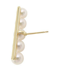 将图像加载到图库查看器中，TASAKI Balance Plus EarringE-3842-18KYG 18K Yellow Gold
