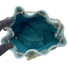 Load image into Gallery viewer, CHANEL Matelasse Drawstring ChainShoulder Bag PowderBlueAS1439 Lambskin
