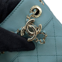 Load image into Gallery viewer, CHANEL Matelasse Drawstring ChainShoulder Bag PowderBlueAS1439 Lambskin
