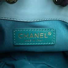 Load image into Gallery viewer, CHANEL Matelasse Drawstring ChainShoulder Bag PowderBlueAS1439 Lambskin
