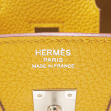 Load image into Gallery viewer, HERMES Birkin Jaune Ambre Togo Leather Size 25

