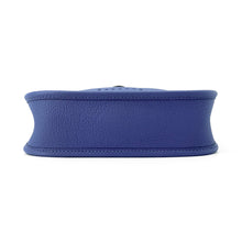 将图像加载到图库查看器中，HERMES Evelyne Long Blue royal Taurillon Clemence Size TPM
