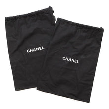将图像加载到图库查看器中，CHANEL CC Logo Low Cut Sneakers White/BlackG45212 Leather suede Size 38
