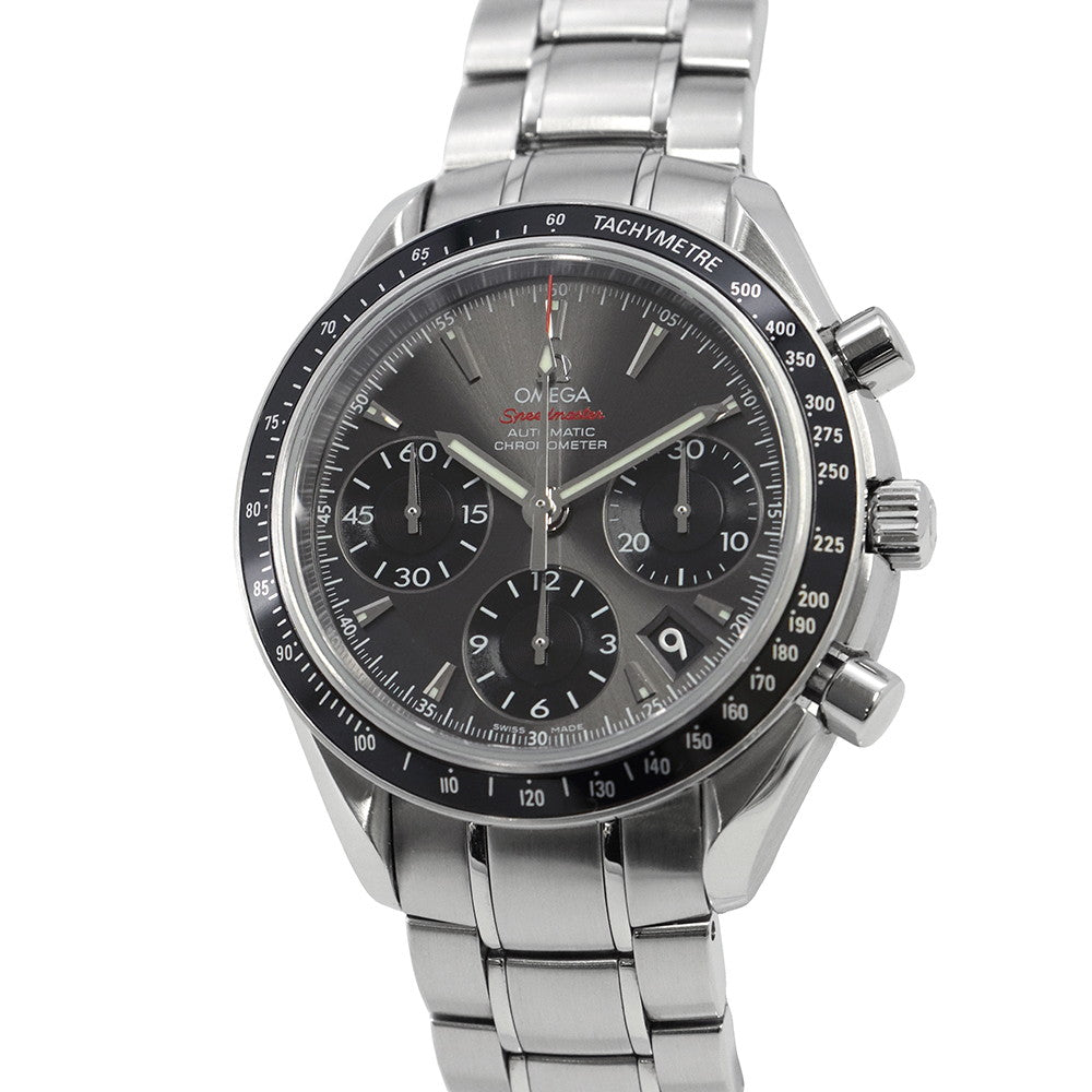OMEGA Speedmaster Date W40mm Stainless Steel Gray Dial323.30.40.40.06.001