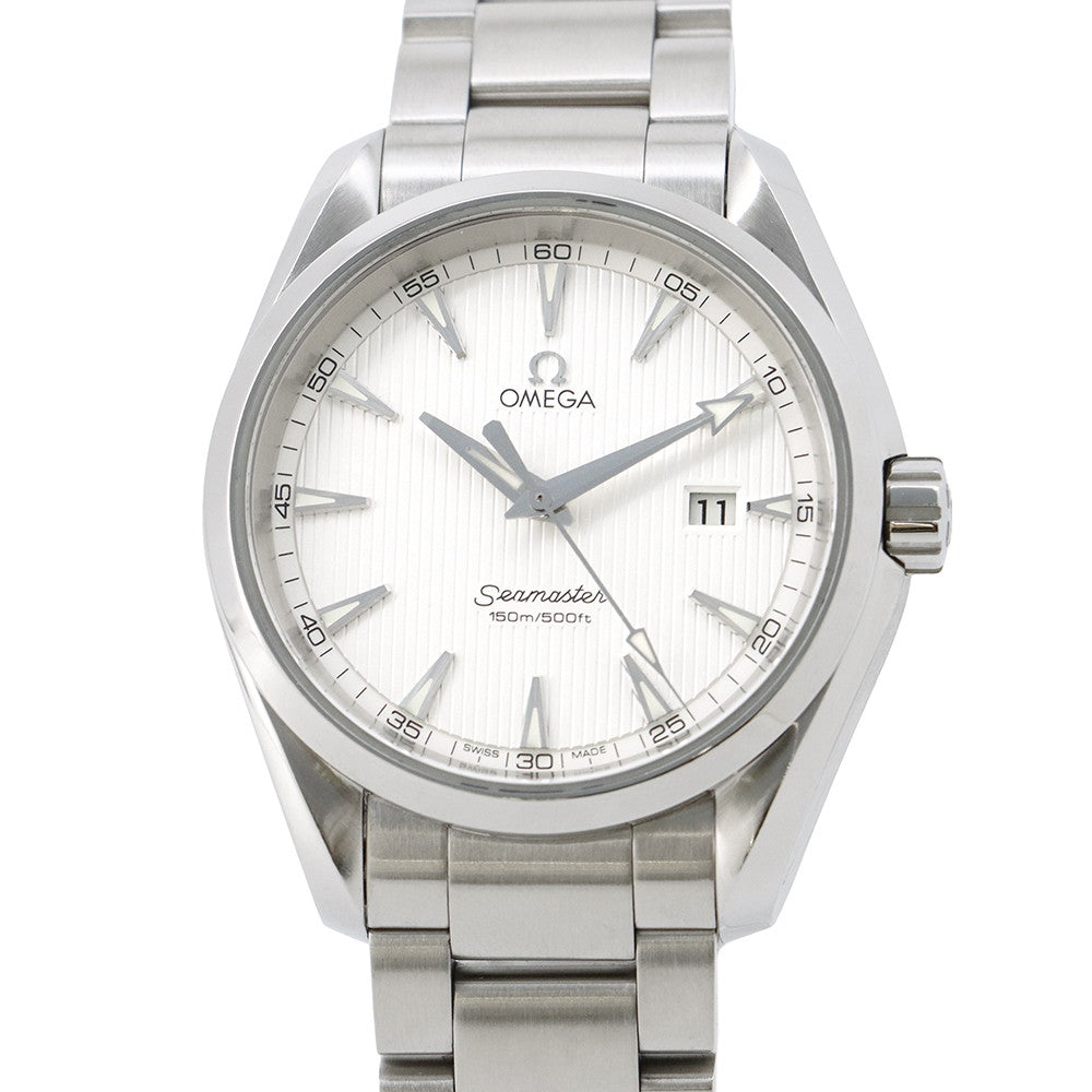 OMEGA Seamaster Aqua Terra Date W38.5mm Stainless Steel Silver Dial231.10.39.61.02.001