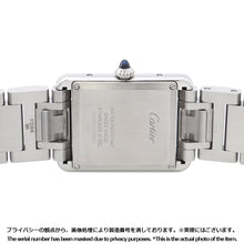 将图像加载到图库查看器中，CARTIER Tank Solo LM W25.5mm x H33.7mm Stainless Steel Silver DialWSTA0052
