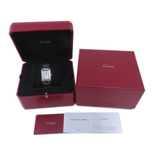 将图像加载到图库查看器中，CARTIER Tank Solo LM W25.5mm x H33.7mm Stainless Steel Silver DialWSTA0052
