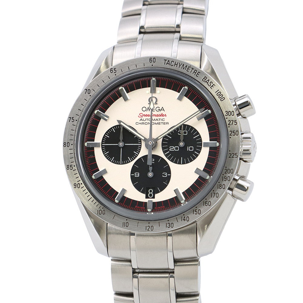 OMEGA Speedmaster Racing Michael Schumacher Legend Limited to 6000 pieces worldwide W42mm Stainless Steel White Dial3559.32