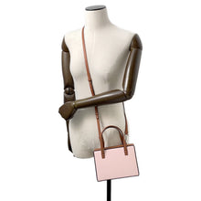 将图像加载到图库查看器中，LOEWE Postal Bag Pink309.56BW85 Calf Leather Size Small
