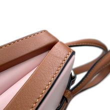 将图像加载到图库查看器中，LOEWE Postal Bag Pink309.56BW85 Calf Leather Size Small
