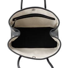 将图像加载到图库查看器中，HERMES Garden Party Black Negonda Leather Size TPM
