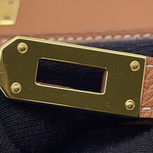 Load image into Gallery viewer, HERMES Kelly wallet long to go Gold Evercolor
