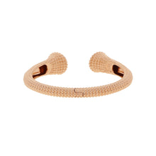 将图像加载到图库查看器中，Van Cleef &amp; Arpels Perlée Couleur Bracelet Medium Model Size MVCARP27400 18K Pink Gold
