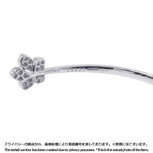 将图像加载到图库查看器中，GRAFF Wildflower Open Pavé Diamond Bangle Size 6.1&quot;RGB540 18K White Gold
