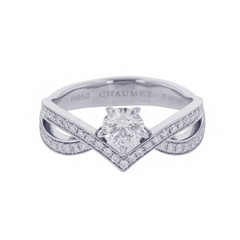 Chaumet Josephine Amour Deglet Ring Size Approximately No. 15J84089 Pt950