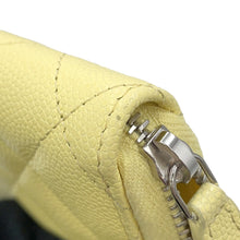Load image into Gallery viewer, CHANEL Matelasse Coin purse YellowAP4332 Caviar Leather
