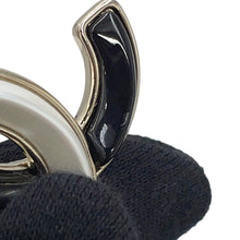 Load image into Gallery viewer, CHANEL CC Logo Brooch White/BlackAB9974 Gold Plated
