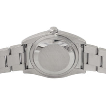 将图像加载到图库查看器中，ROLEX Oyster Perpetual W36mm Stainless Steel Red Grape Dial116000
