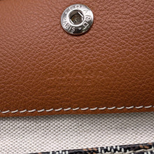 Load image into Gallery viewer, GOYARD Saint Louis Natural/Black PVC Coated Canvas Leather Size PM
