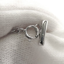 Load image into Gallery viewer, TIFFANY&amp;Co. T-One Circle Pendant72154568 18K White Gold
