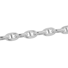 Load image into Gallery viewer, HERMES ★Chaine d&#39;Ancre Bracelet 14 links Size MM SV925
