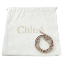 Load image into Gallery viewer, Chloe Woody 2WAYHandbag Beige/PinkCHC23US397 Canvas Leather Size Small
