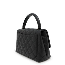 Load image into Gallery viewer, CHANEL Matelasse Handbag Black Caviar Leather Size 25

