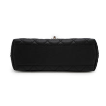 Load image into Gallery viewer, CHANEL Matelasse Handbag Black Caviar Leather Size 25

