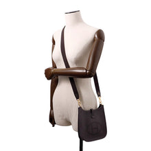 Load image into Gallery viewer, HERMES Evelyne Long Pull Noir Taurillon Clemence Size TPM
