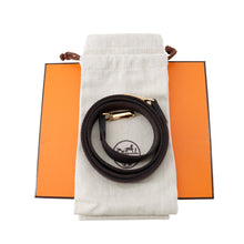 Load image into Gallery viewer, HERMES Evelyne Long Pull Noir Taurillon Clemence Size TPM
