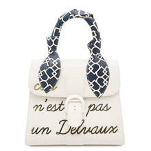 Load image into Gallery viewer, Delvaux Brillon Rumor WhiteAA0480BFF010DCM Box Calf Leather Size MM
