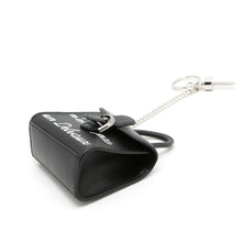 Load image into Gallery viewer, Bryon Bag Charm Black Leather
