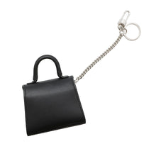 Load image into Gallery viewer, Bryon Bag Charm Black Leather
