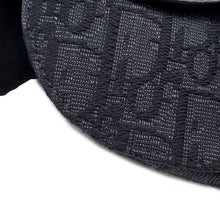 Load image into Gallery viewer, Dior Saddle flap messenger bag Black2ADCA435YKS Leather Canvas Size Mini
