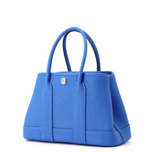 Load image into Gallery viewer, HERMES Neo Garden Blue Hydra Negonda Leather Size 23
