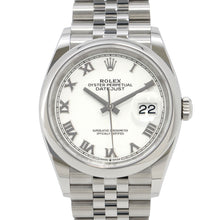 Load image into Gallery viewer, ROLEX Datejust 36 W36mm Stainless Steel White Dial126200
