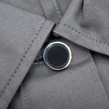 Load image into Gallery viewer, HERMES Shirt dress One piece Size Chronomat 44 Black Cotton100%
