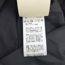 Load image into Gallery viewer, HERMES Shirt dress One piece Size Chronomat 44 Black Cotton100%
