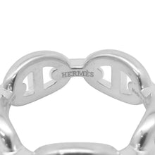 将图像加载到图库查看器中，HERMES Chaine d&#39;Ancre Anchene Ring Size PM/54/#14 SV925
